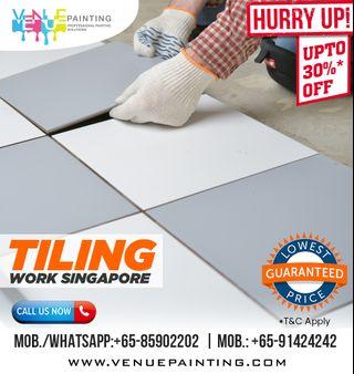 #NO GST#, Tiling services for all Premises, Guaranteed lowest price in market, No hidden charges