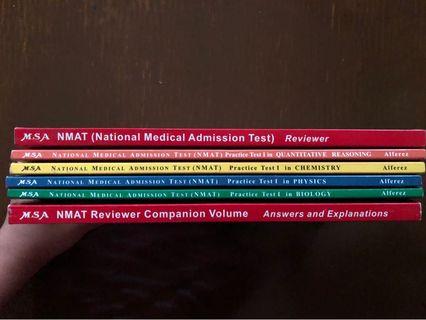 MSA NMAT reviewer book set
