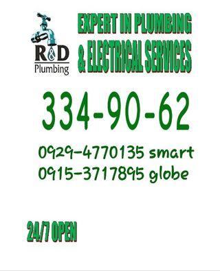 24/7 affordable plumbing tubero declogging plumber barado services
