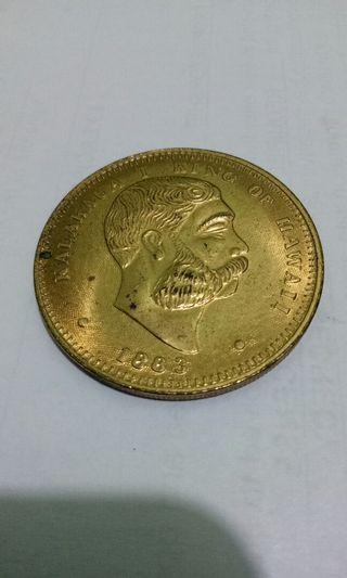 Fake King of Hawaii Coin