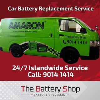 24Hrs Car Battery Replacement Service Singapore - Amaron Car Battery