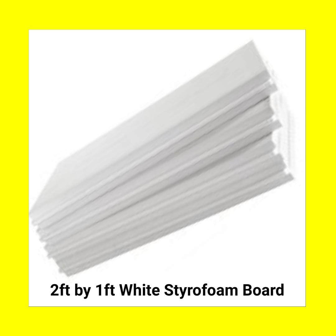 2 Styrofoam Board 2ft By 1ft By 1cm Pet Supplies For Fish Fish