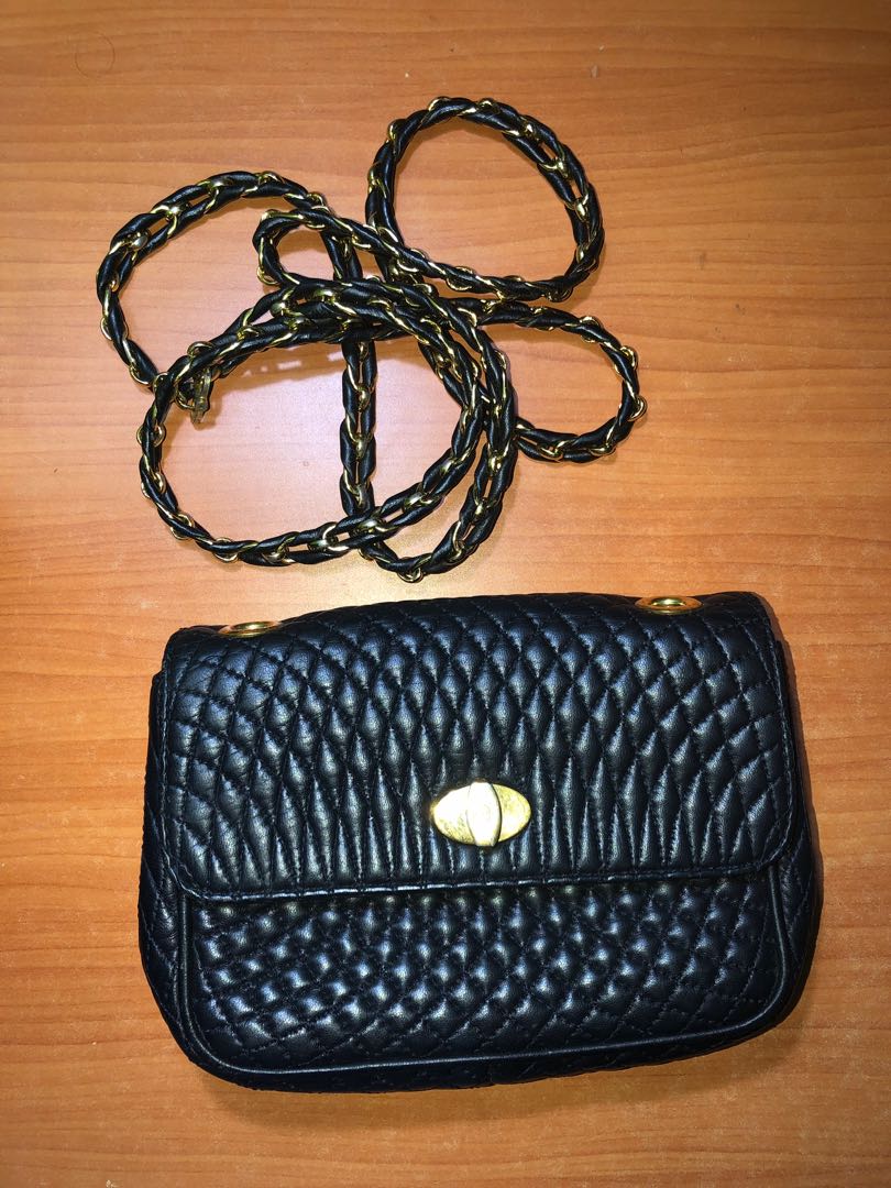 Vintage bally quilted bag outlet