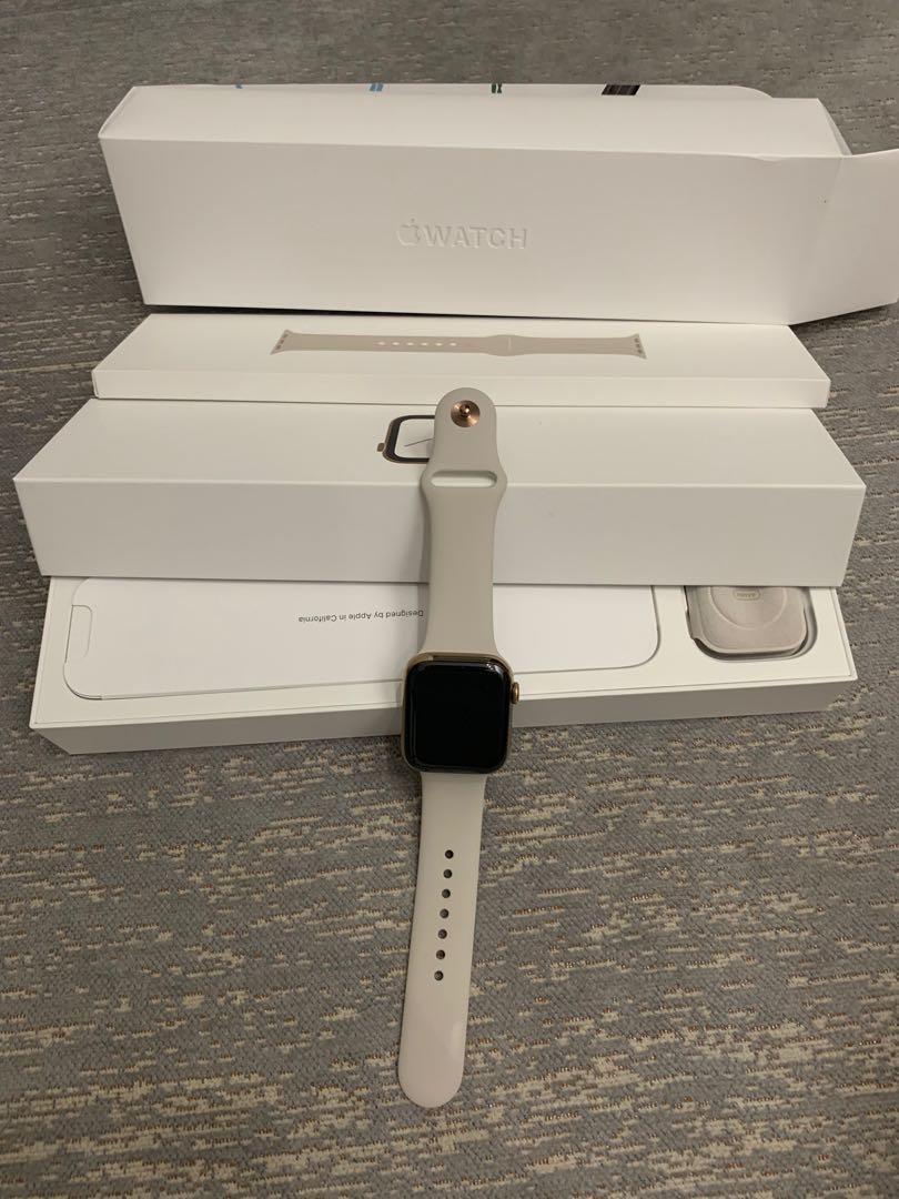 Apple Watch Series 5 GPS + Cellular 44mm Gold Stainless Steel with