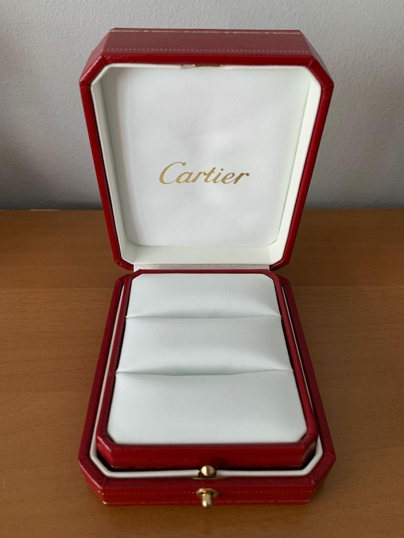 cartier double ring box