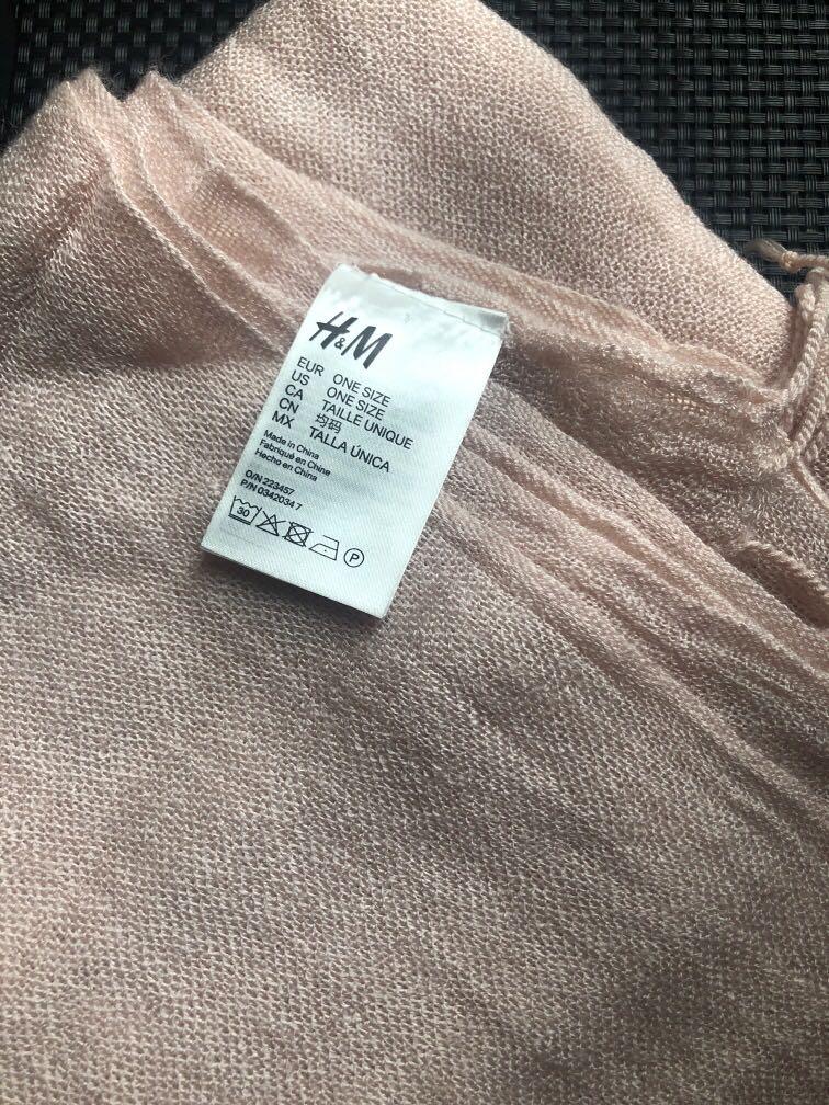 h&m baby scarf