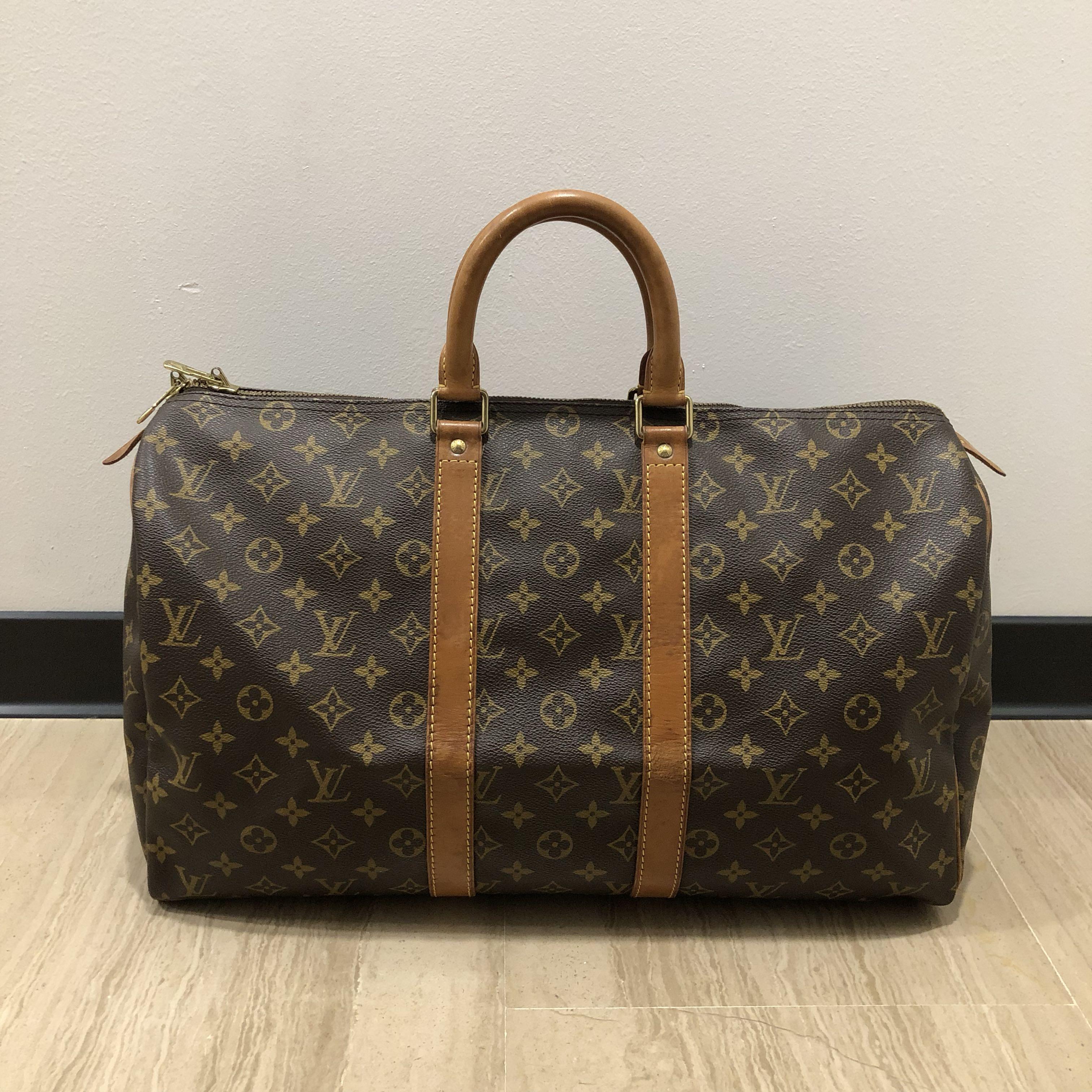 LV KEEPALL 45 (AUTHENTIC), Luxury, Bags & Wallets on Carousell