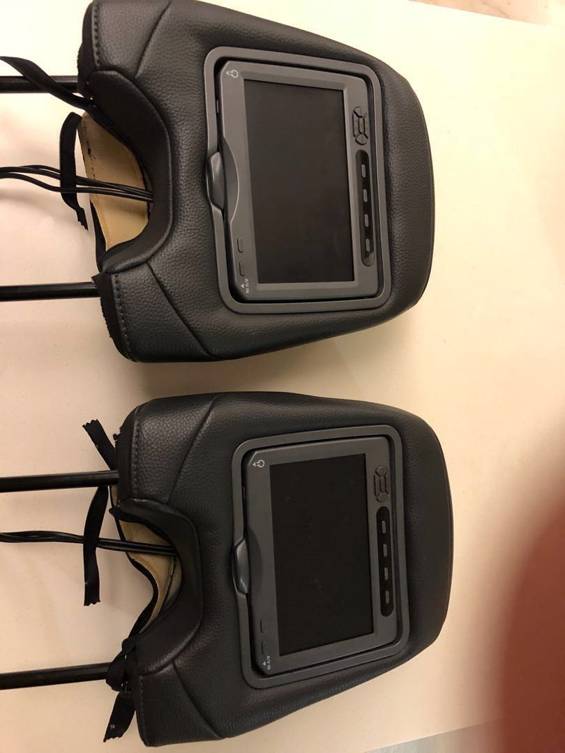 Authentic Volvo XC90 Dual DVD Headrest Player, Car Accessories