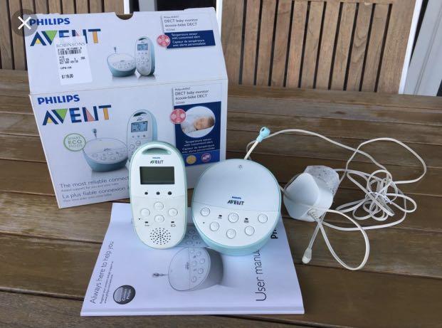 AVENT DECT SCD560 01 Baby Monitor Babies Kids Nursing