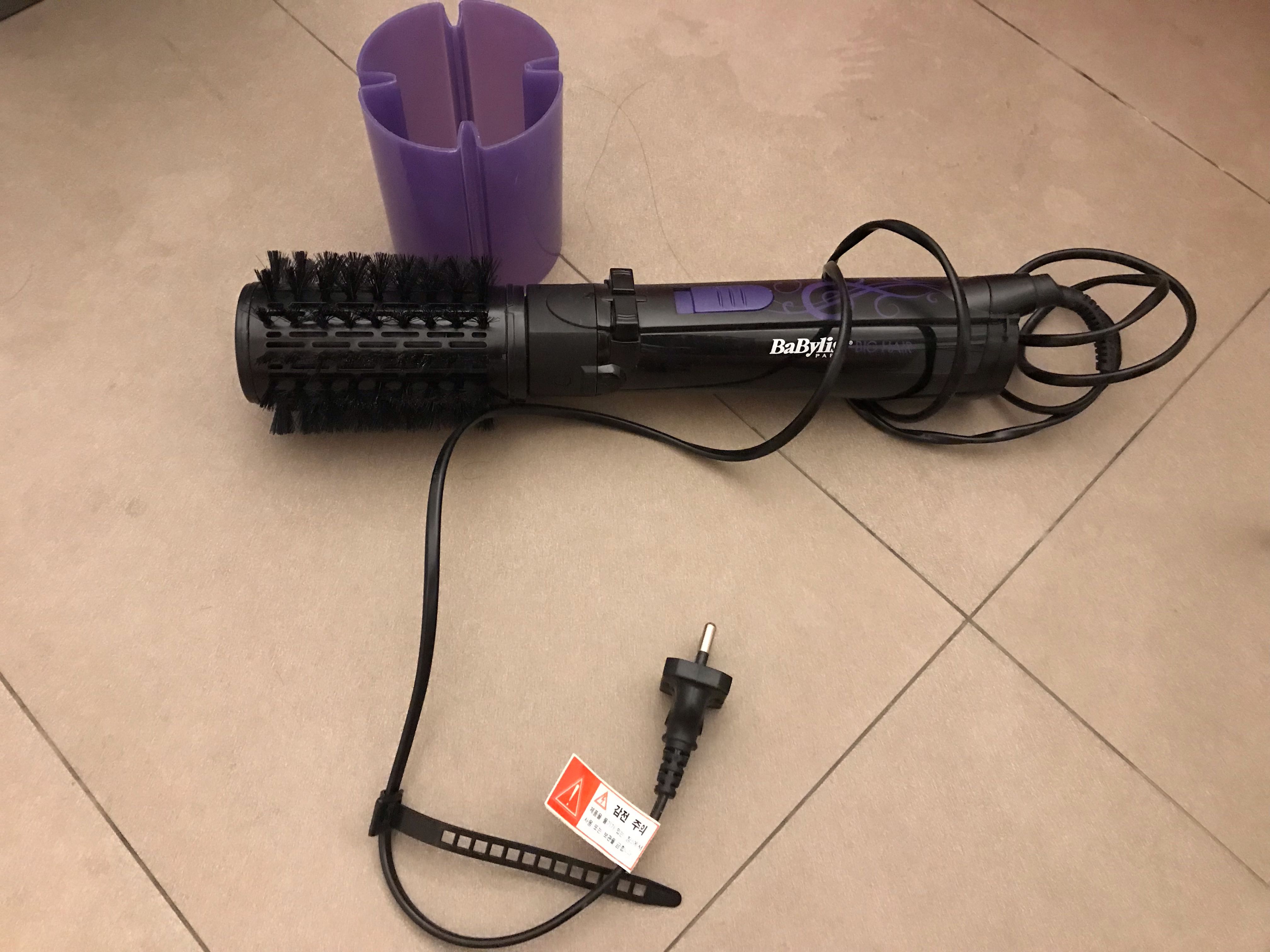 Babyliss Big Hair Rotating Hot Air Roller Brush Styler Beauty Personal Care Hair On Carousell