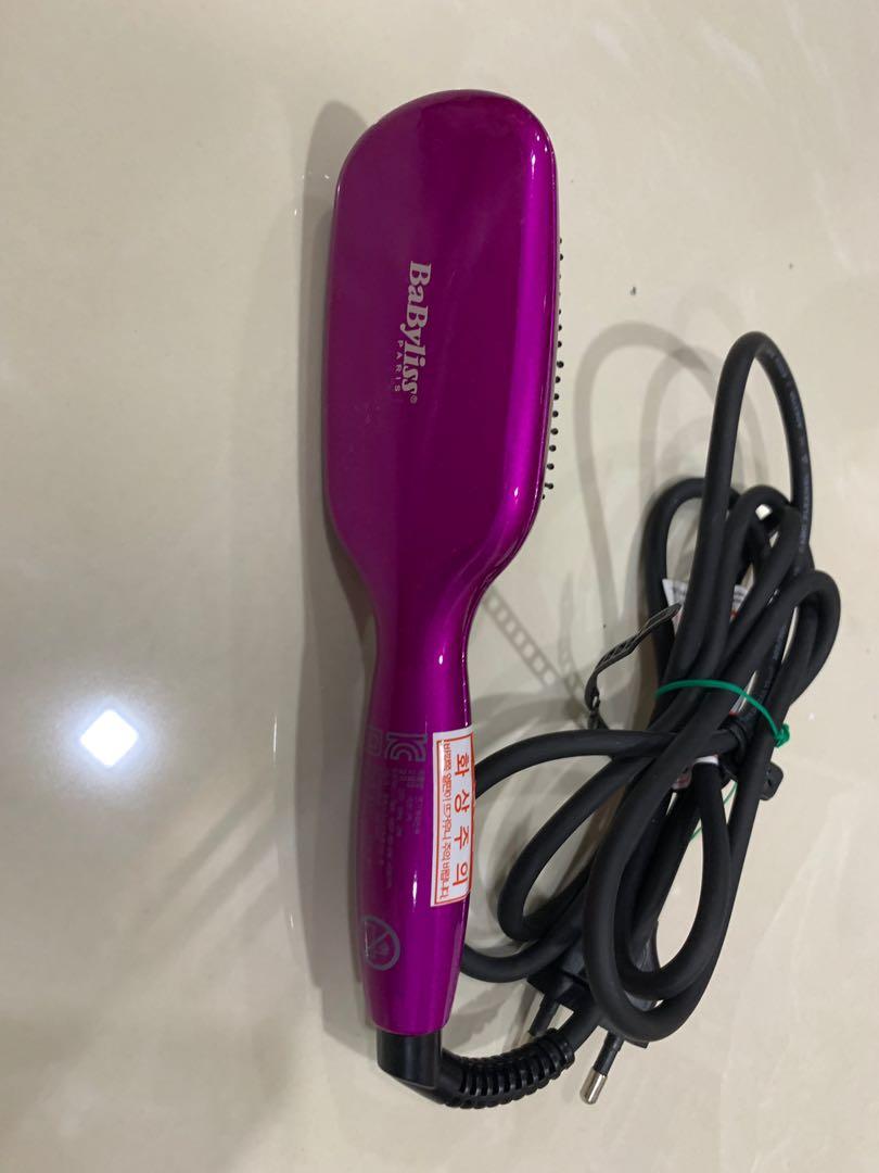 Babyliss Hair Straightener Hot Brush On Carousell