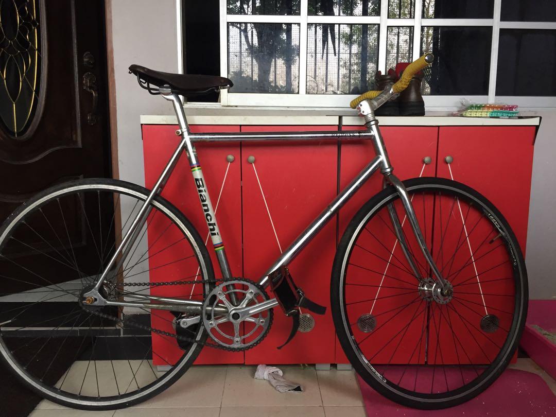 BIANCHI PISTA CHROME SIZE 55