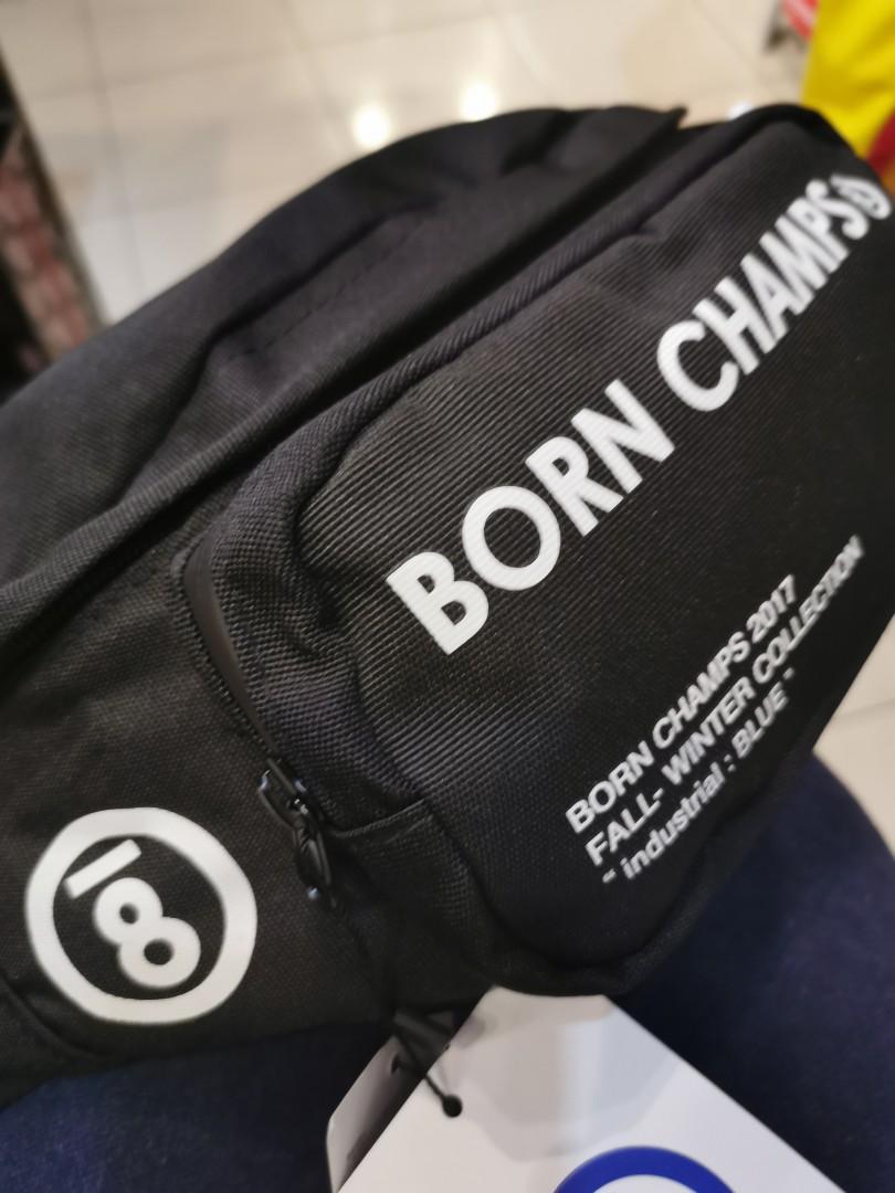 Born Champs Pouch Bag Men s Fashion Bags Sling Bags on Carousell