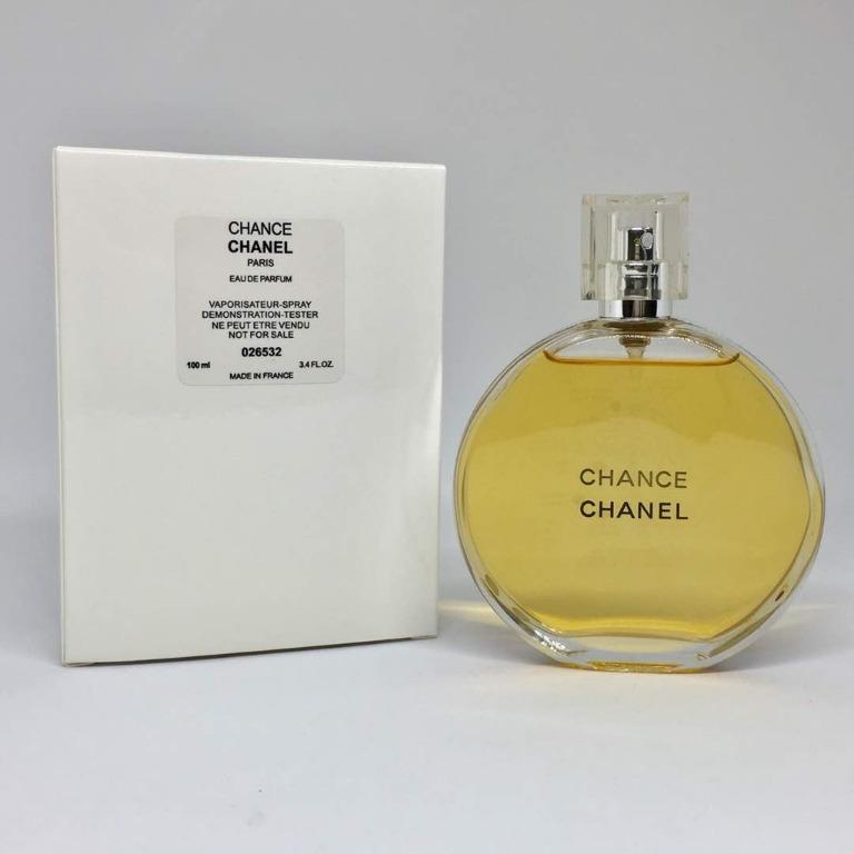 CHANEL CHANCE(YELLOW) EAU TENDRE ORIGINAL PERFUME TESTER UNIT