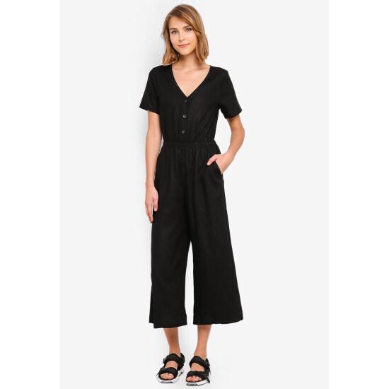 cotton on black jumpsuit