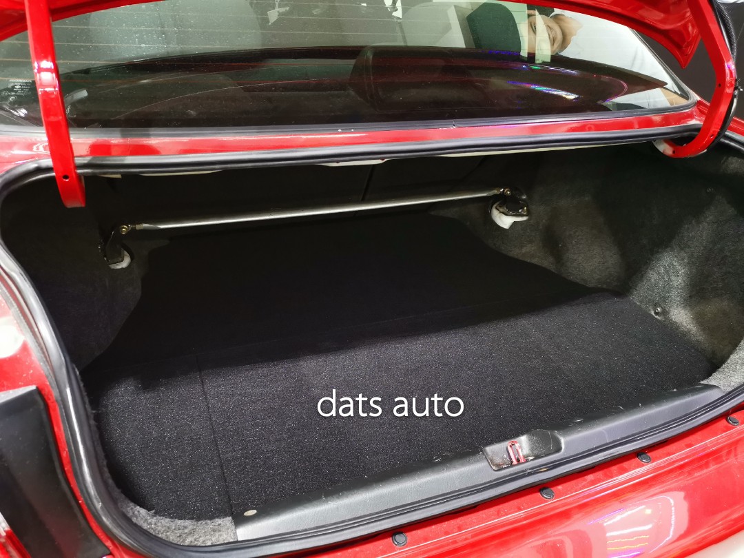 Custom Boot Cover With Carpet Customised rear boot cover done