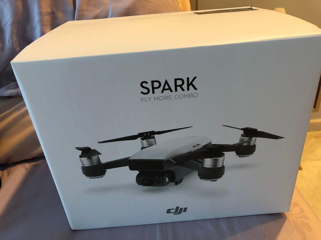 Dji spark fly more combo box sales