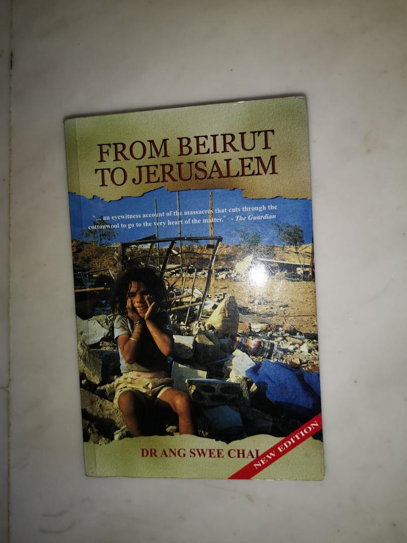 Dr Ang From Beirut To Jerusalem Books Stationery Non Fiction On Carousell