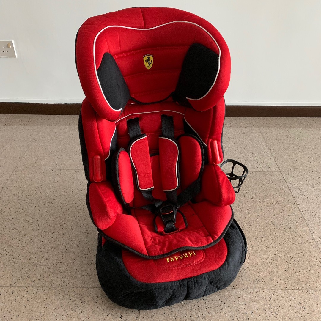 Ferrari Car Seat convertible to Booster Seat Car Accessories Accessories on Carousell