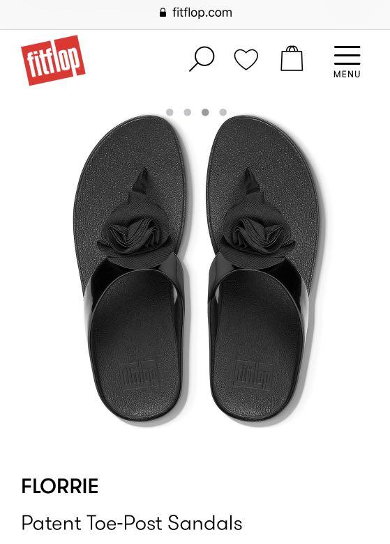 Fitflop Women s FLORRIE Patent Toe Thongs Women s Fashion Footwear Flats on Carousell