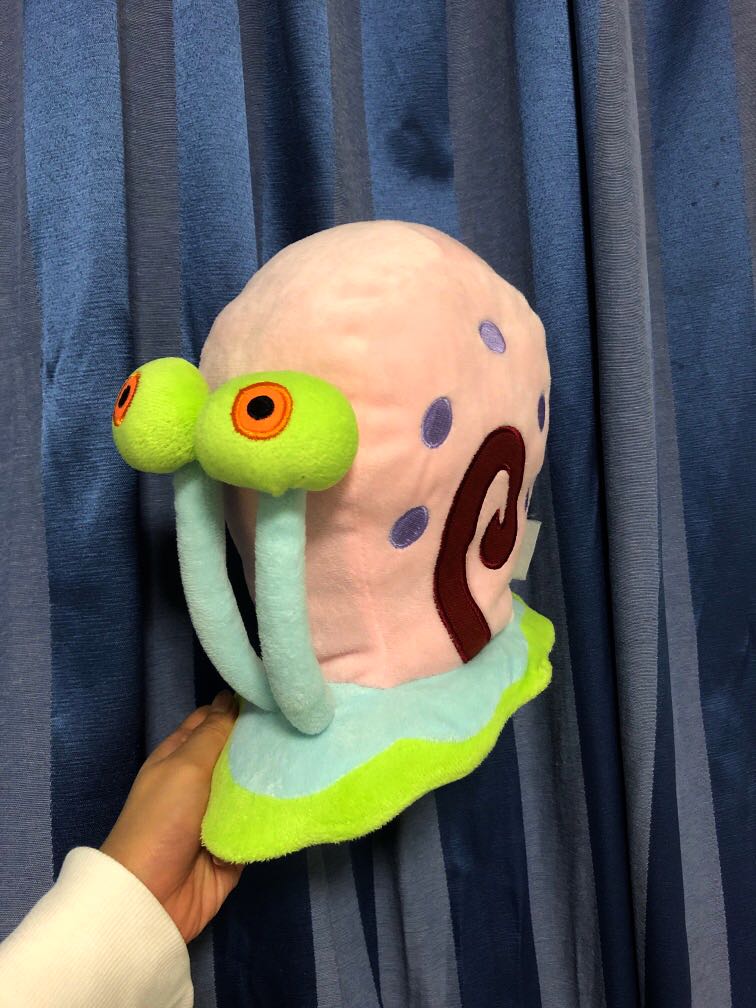 gary the snail plush toy