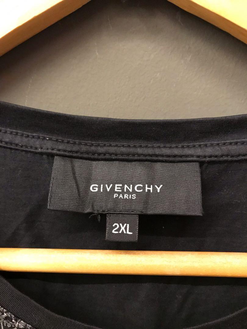 Givenchy (Category: Sleeveless) located in Kota Tinggi. Submitted by johnlabulabu (Listing ID 236737304, Image 3). Description: Ginenchy tshirts condition : Like new pit to pit : 19 inch length : 27.