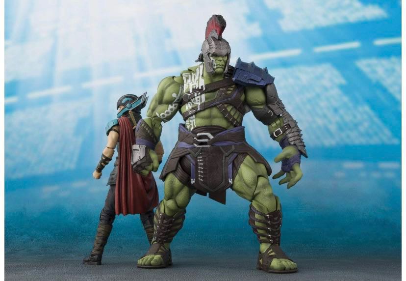 11 11 Promo S H Figuarts Marvel Thor Ragnarok Thor Set With Lightning Effect Set And Hulk Exclusive Set Bundle Toys Games Bricks Figurines On Carousell