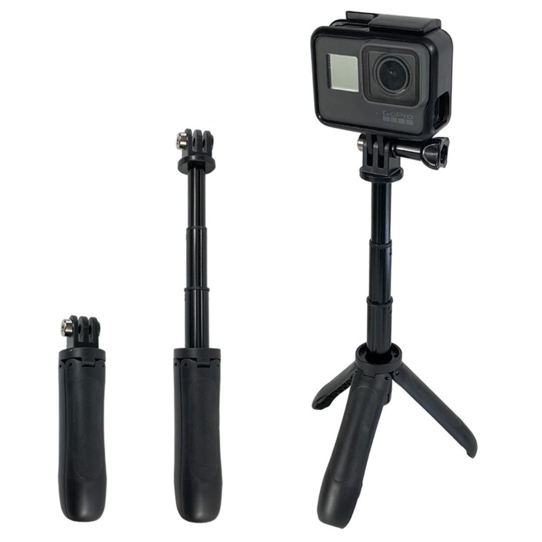 Handheld Shorty Mini Tripod Mount Selfie Stick Extendable Monopod For Gopro Hero Sjcam Xiaomi Yi 4k Eken H9 Sony Sport Camera Photography Camera Accessories Tripods On Carousell