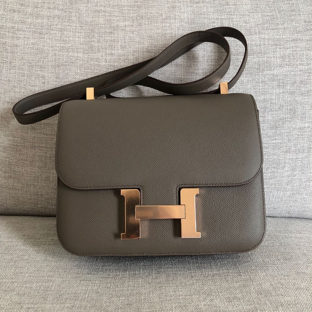 HERMES Epsom Constance 24 Etain 1261253