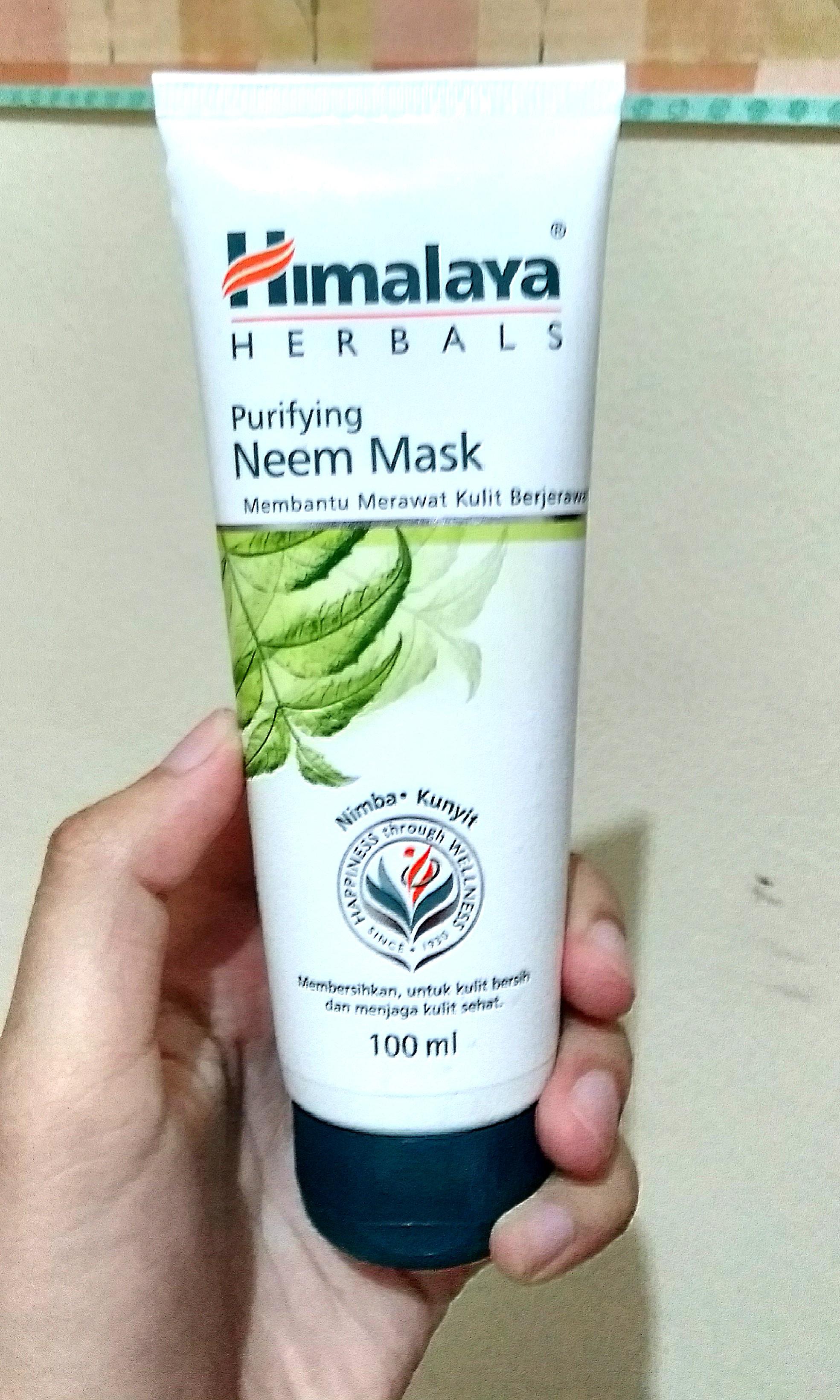 Himalaya Purifying Neem Mask 100 Ml Kesehatan Kecantikan Kulit Sabun Tubuh Di Carousell