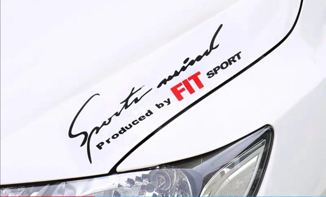 Honda outlet fit sticker