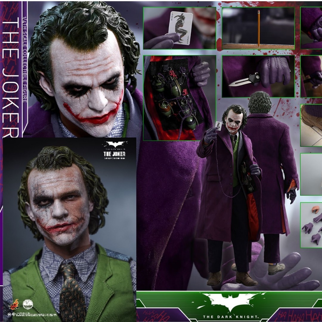 Hot Toys Qs010 Special Edition The Joker 1 4 Scale Quarter In Stock Misb Toys Games Bricks Figurines On Carousell