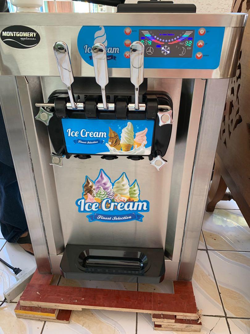 Ice cream Machine (Category: Ice-cream Makers) located in Cavite. Submitted by cams12xx (Listing ID 236770390, Image 1). Description: Rfs: Busy and hindi maasikaso dahil working na kami lahat. Mixed flavor yung gitna Binili namin sa duty free. Montgomery brand God bless! .