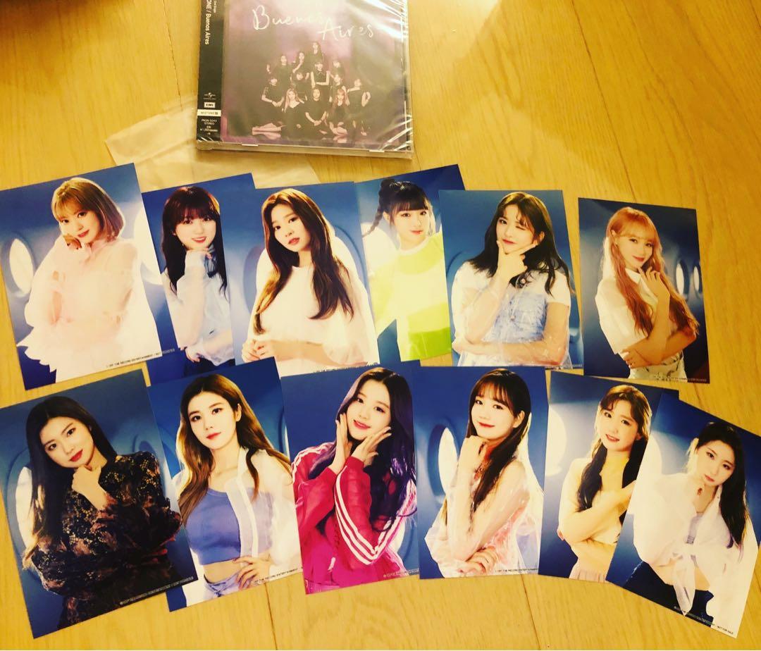 Izone Buenos Aires 日專Wizone 盤CD With 生寫Photo, 興趣及遊戲 ...