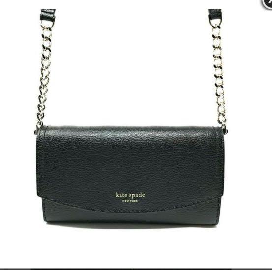 Kate spade eva wallet on a chain clearance