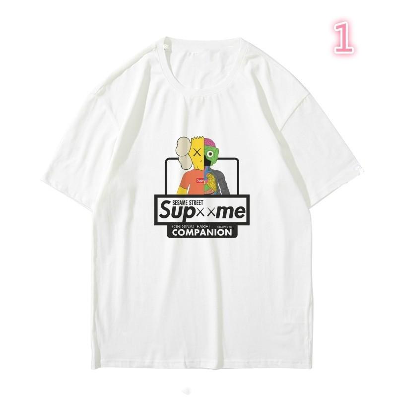 supreme x kaws t shirt