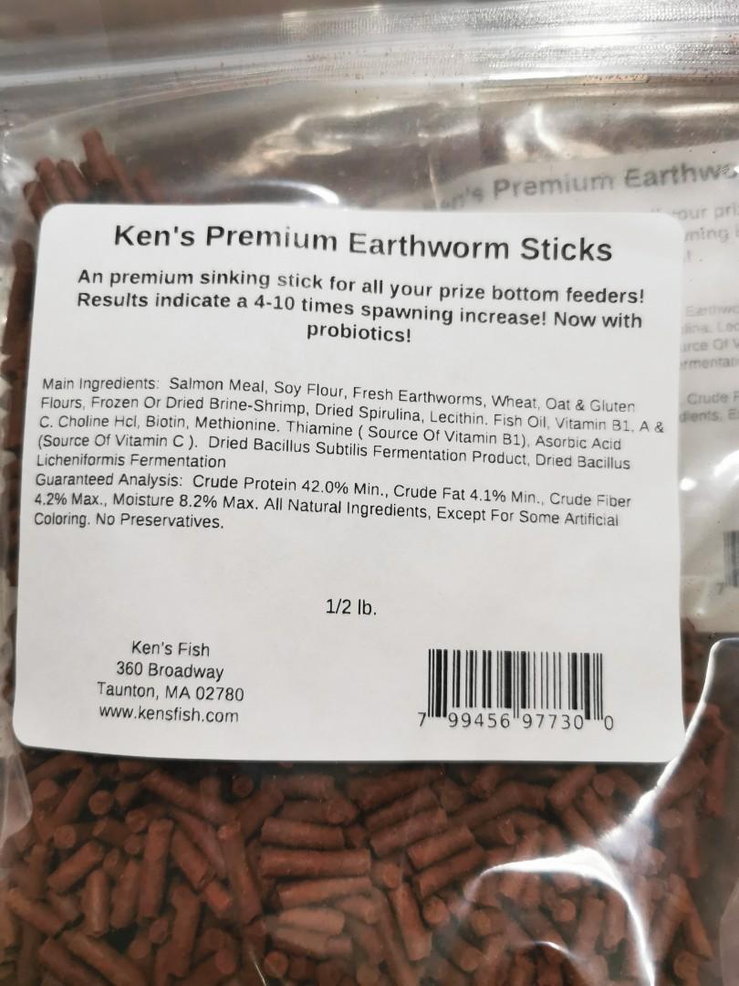 Earthworm Sinking Micro Sticks