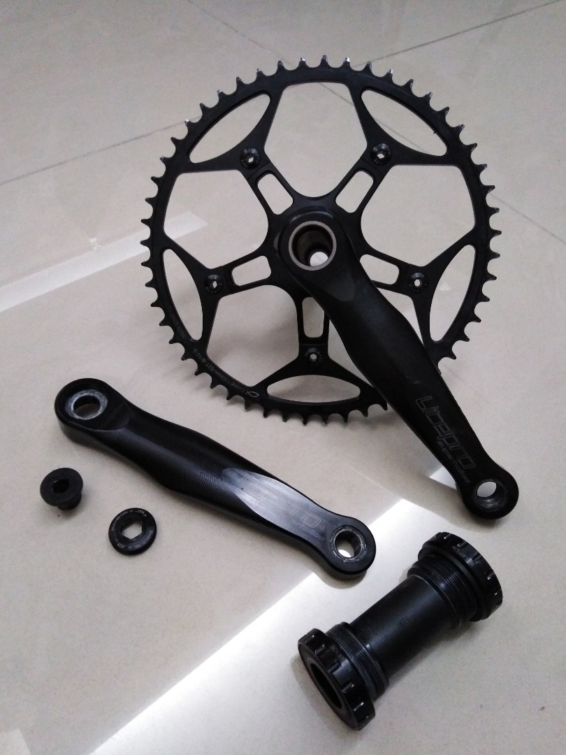 Litepro super best sale hollowtech crankset
