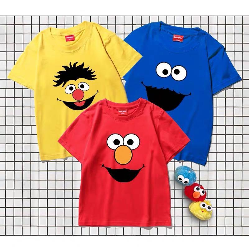 Little Sesame Street Kid Tee Gfd212 Size 100cm 110cm 120cm