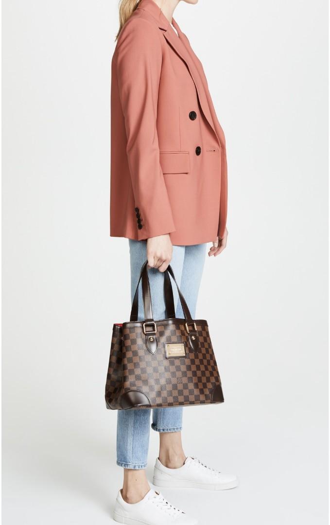 Louis Vuitton Hampstead PM Damier Ebene, Women's Fashion, Bags & Wallets,  Purses & Pouches on Carousell