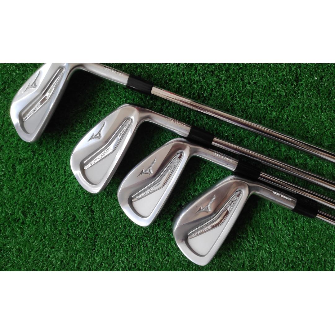 Mizuno MP 25 Forged 6S Steel Golf Iron Set Stiff Regular