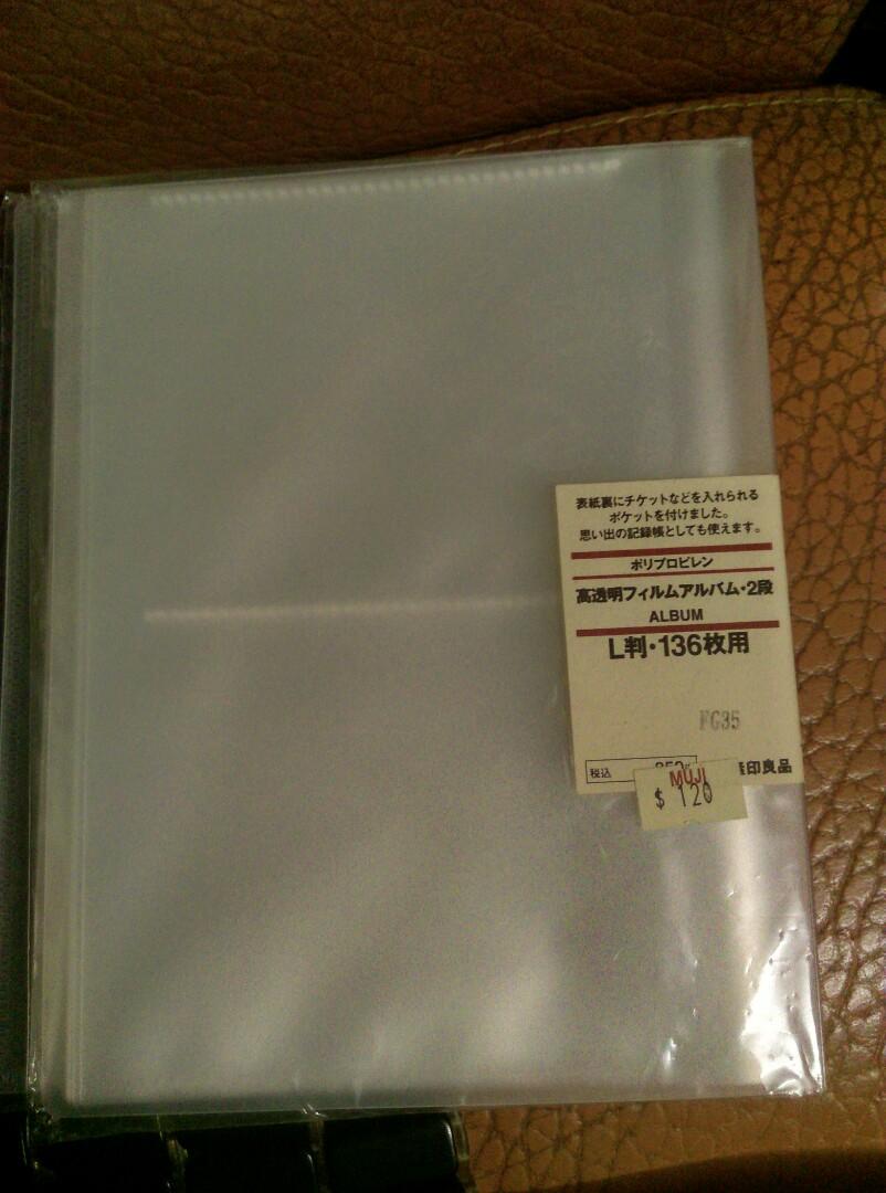 Muji 無印良品相簿相本資料夾 居家生活 文具在旋轉拍賣