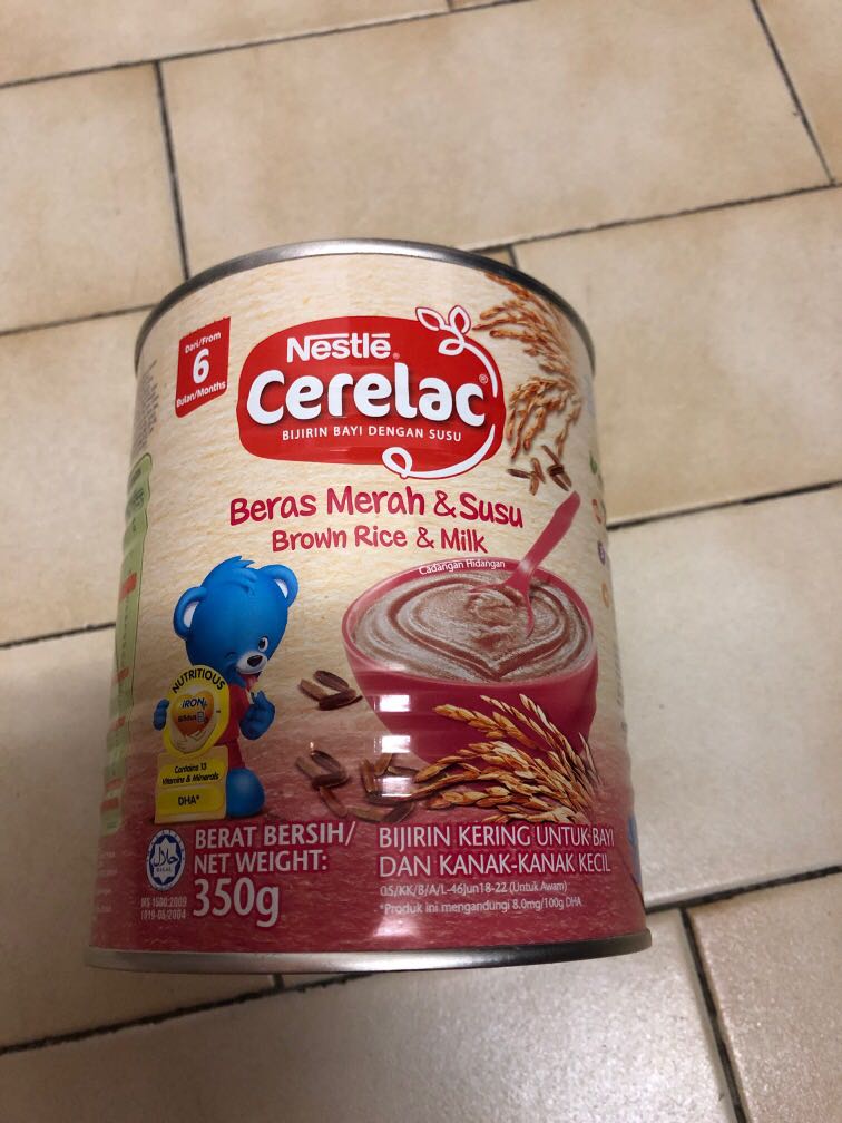 Nestle Cerelac Brown Rice & Milk, Babies & Kids, Nursing & Feeding