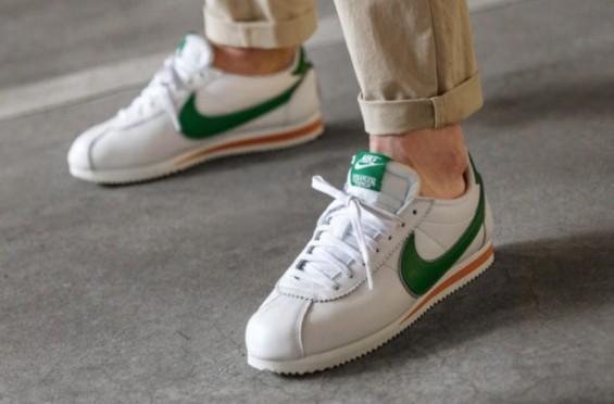Classic cortez stranger things - white/pine green shop
