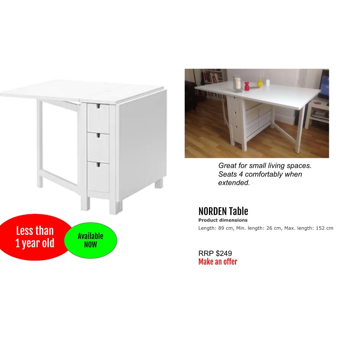 Norden Table Make An Offer Furniture Tables Chairs On Carousell