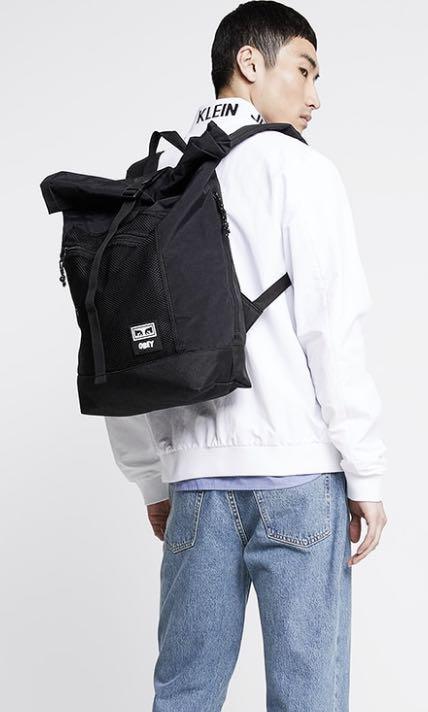 obey roll top backpack