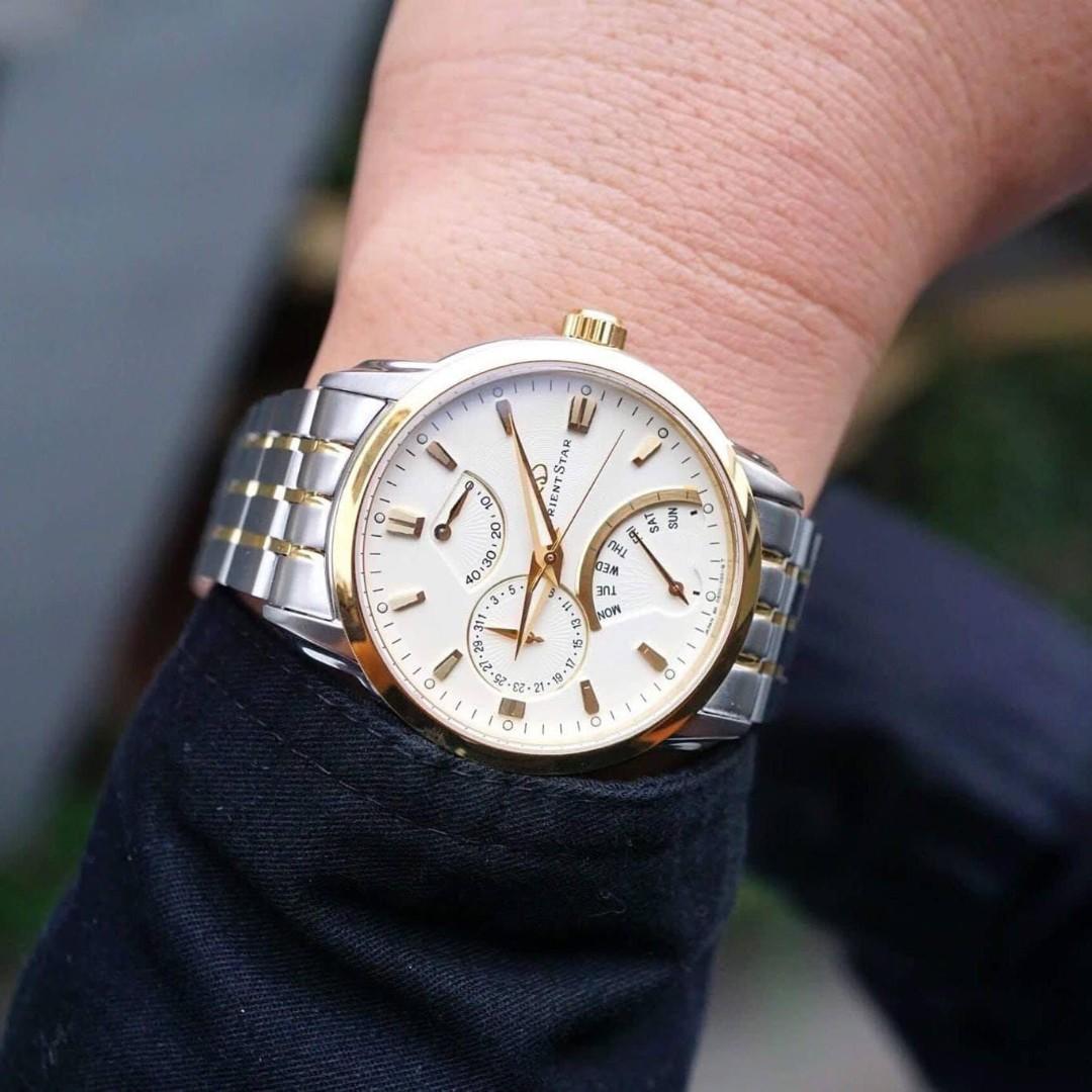 Orient star retrograde demi shop gold sde00001w0