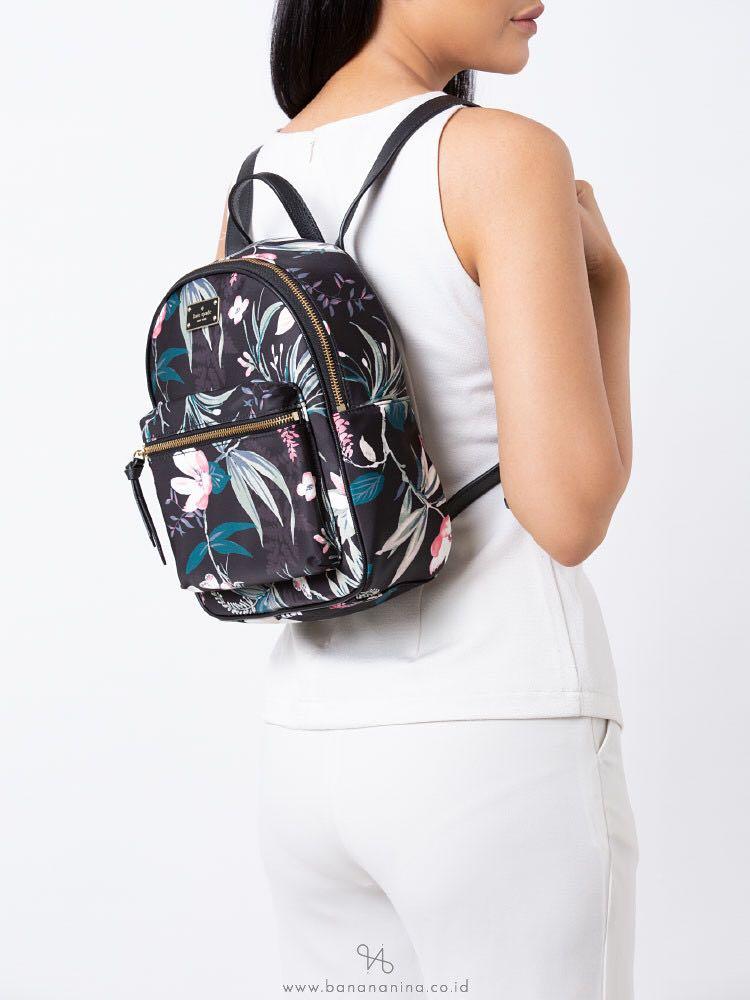 Kate spade botanical backpack outlet