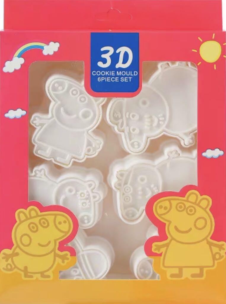 Peppa pig cookies cutter sales