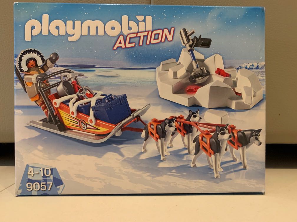 Playmobil husky drawn sled online